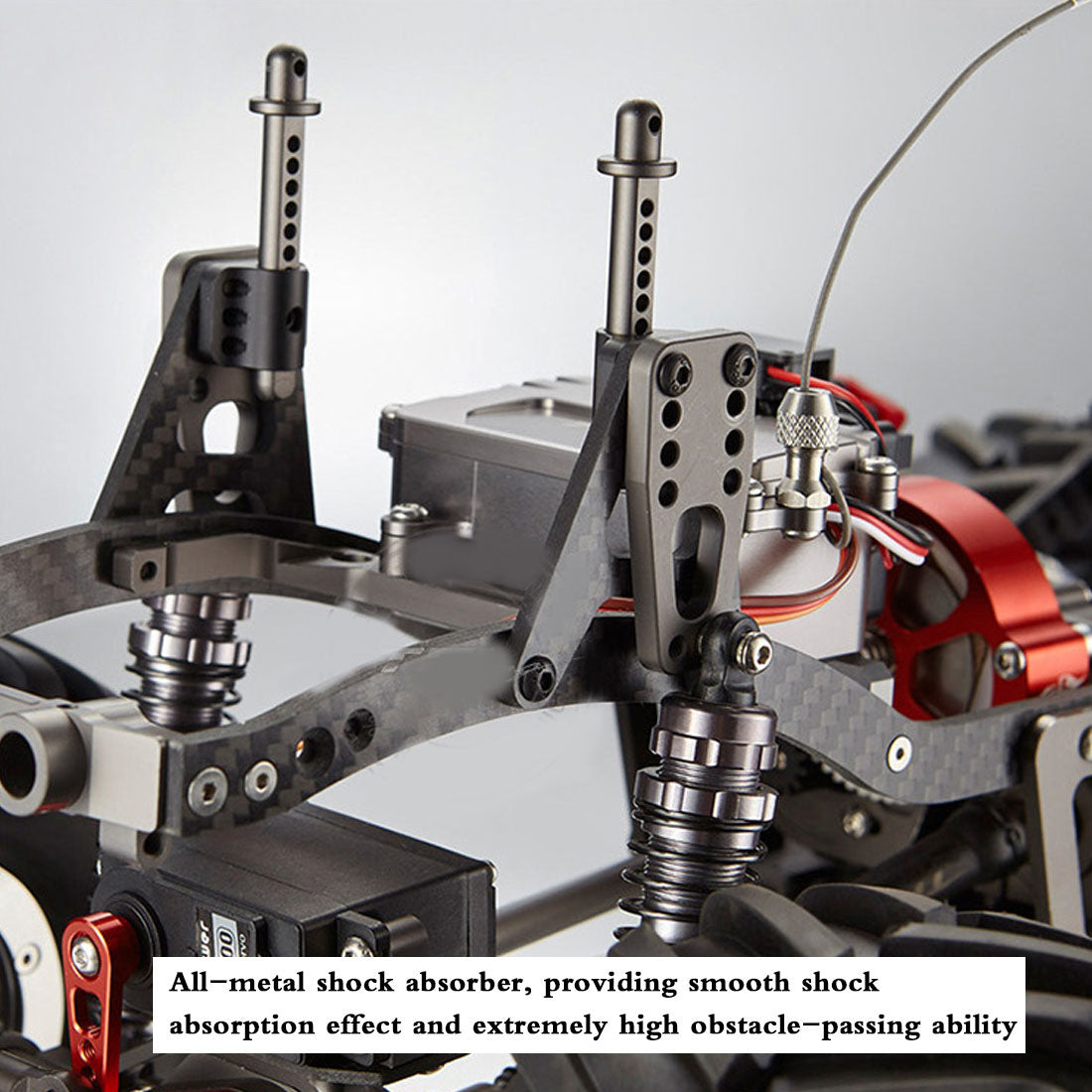 TFL C1610 1/10 4WD RC Electric Monster Truck Simulation Straight Bridge Vehicle (without Electronic Equipment)