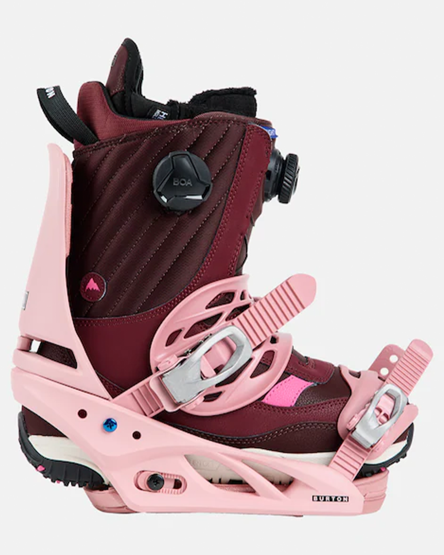 Burton Women's Lexa Re:Flex Snowboard Bindings - Powder Blush - 2024