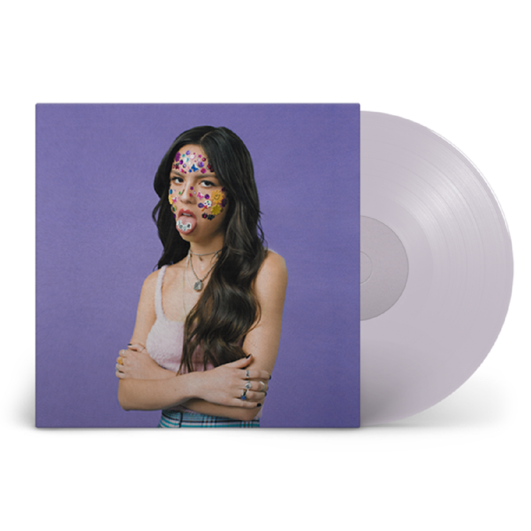 Olivia Rodrigo - SOUR Exclusive Limited Edition Crystal Vellum Vinyl LP Record