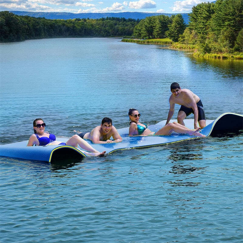 12' x 6' 3 Layer Tear-Resistant XPE Foam Floating Water Pad