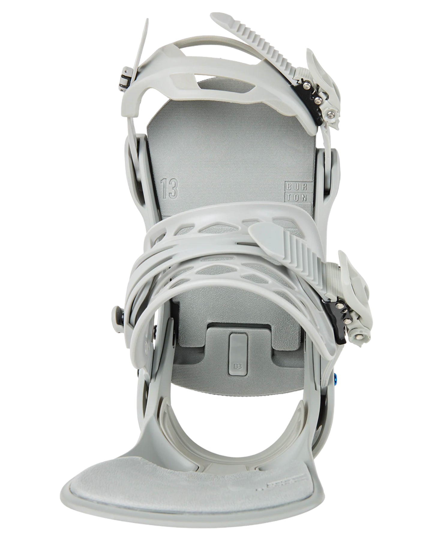 Burton Men's Cartel X Re:Flex Snowboard Bindings - Gray / Logo - 2024