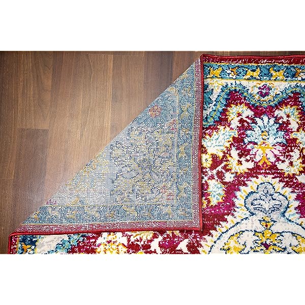 Rugshop Vintage Distressed Bohemian Area 5' x 7' Multi 5' x 7' Multi Color