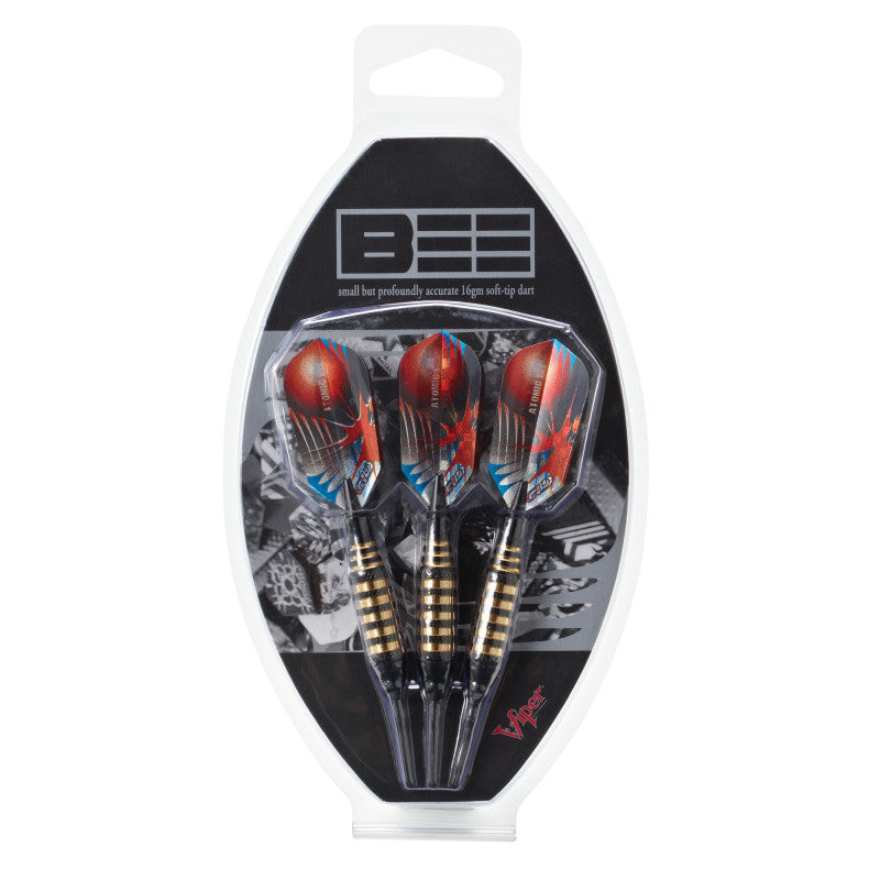 Viper Atomic Bee Darts Black Soft Tip Darts 16 Grams