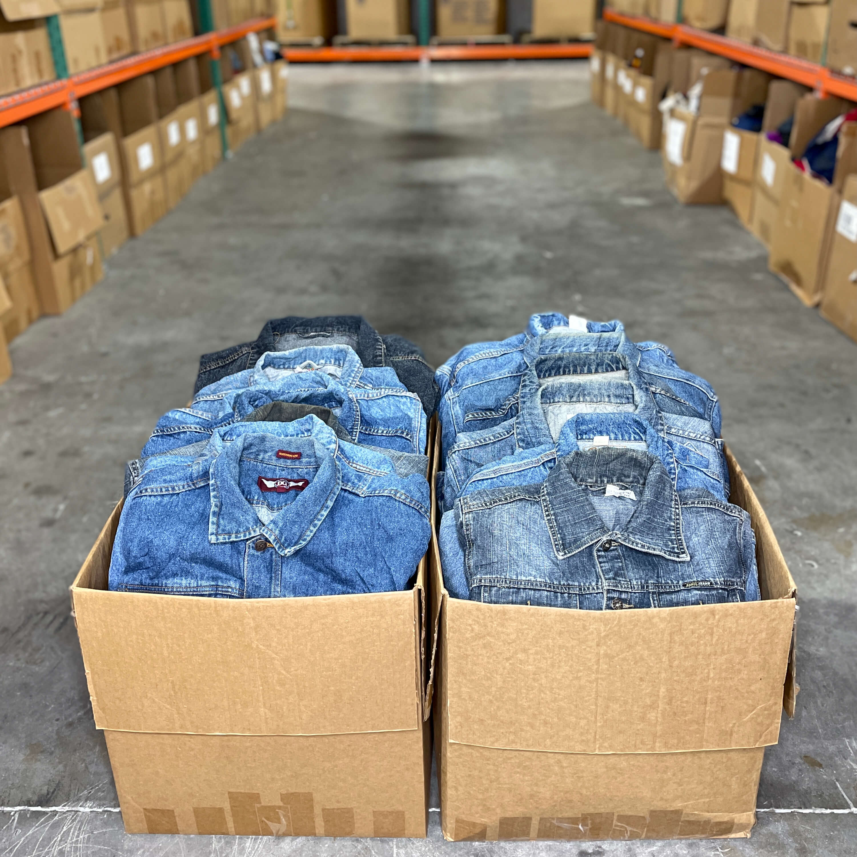 Bulk Wholesale Men's Denim Jacket Bundles