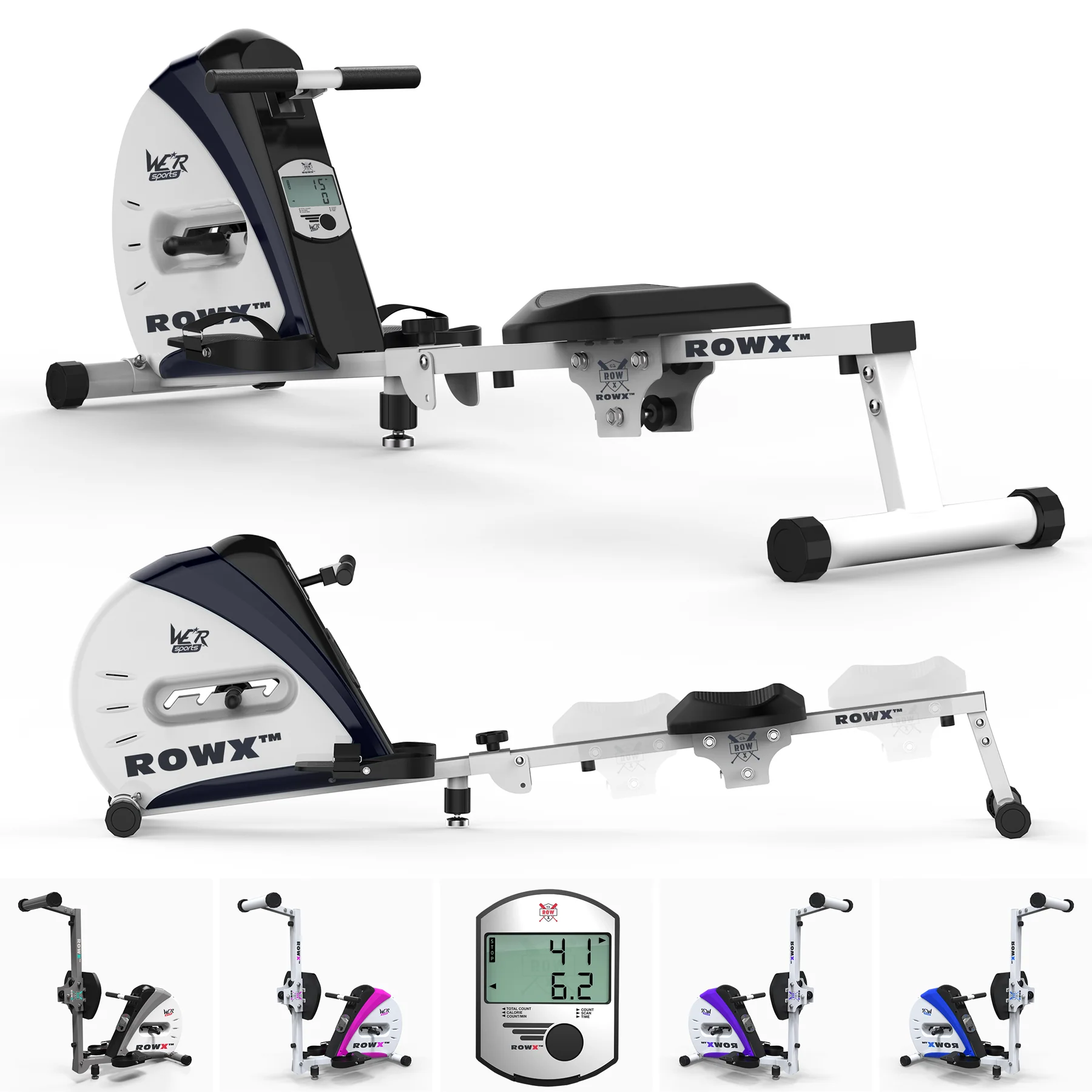 RevXtreme RowX™ Premium Rowing Machine