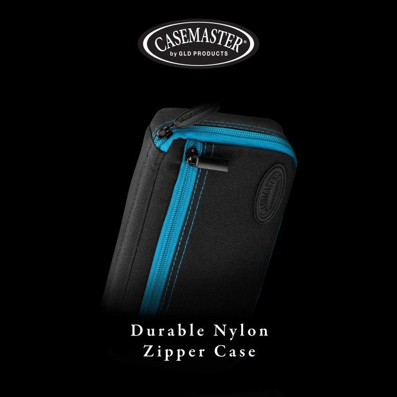 Casemaster Plazma Dart Case Black with Blue Trim