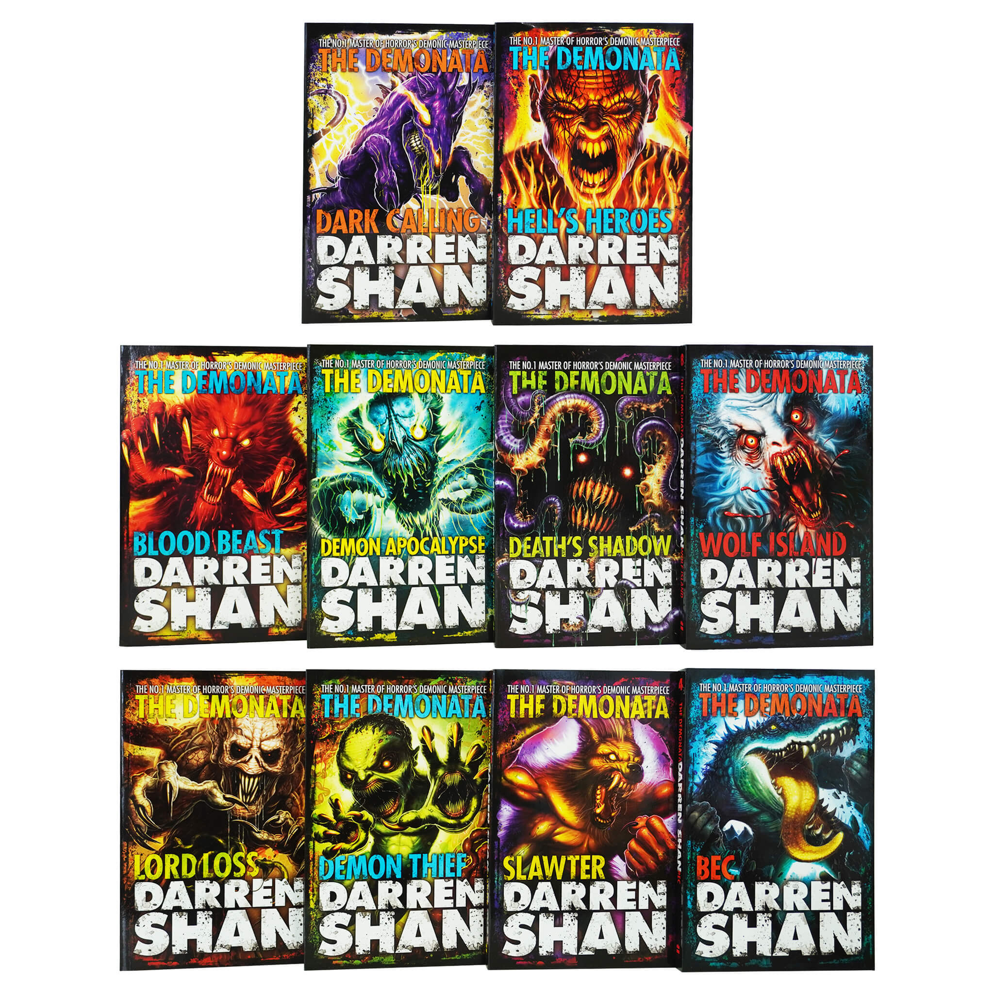 The Demonata 10 Books Collection By Darren Shan - Age 10 years and up - Paperback