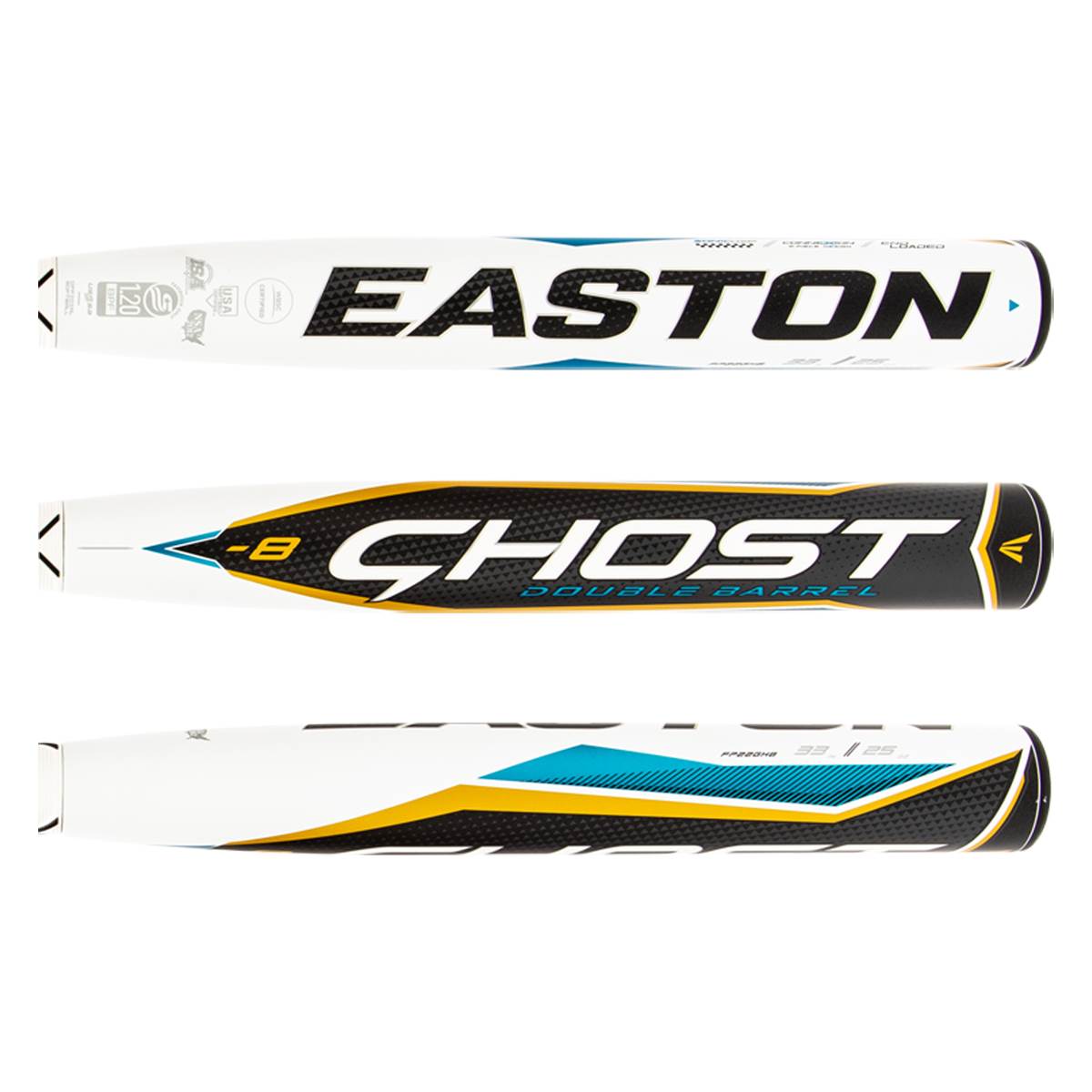 🔥2023 Easton Ghost Double Barrel -8 Fastpitch Softball Bat: FP22GH8