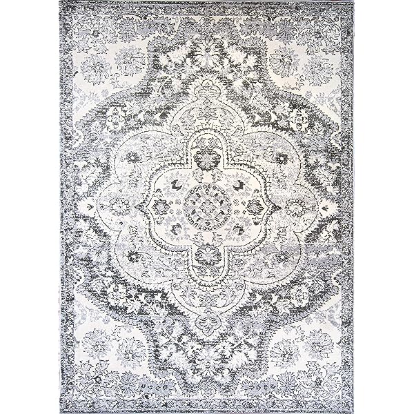 Rugshop Vintage Distressed Bohemian Area 5' x 7' Multi 5' x 7' Multi Color