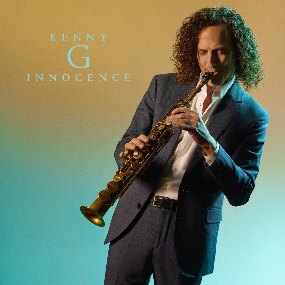 Kenny G - Innocence Exclusive Limited Edition Serenity Blue Opaque Color Vinyl LP Record