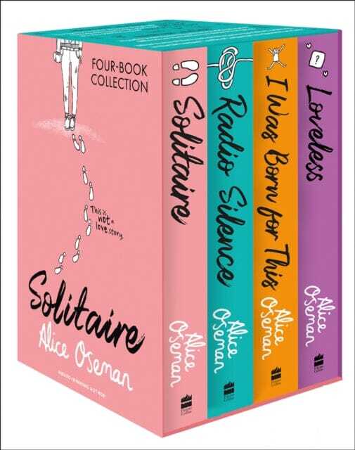 Alice Oseman Four-Book Collection Box Set (Solitaire, Radio Silence, I Was Born For This, Loveless) by Alice Oseman