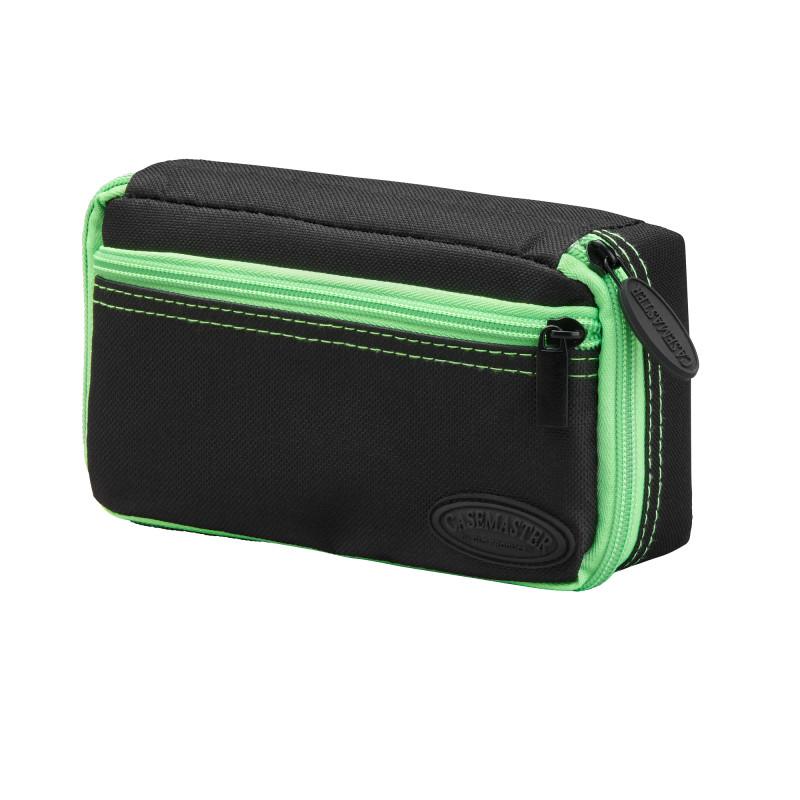 Casemaster Plazma Dart Case Black with Green Trim