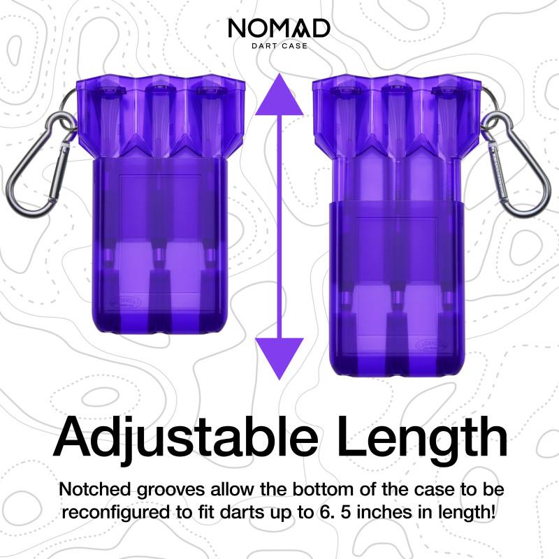 Casemaster Nomad Adjustable Dart Case Purple