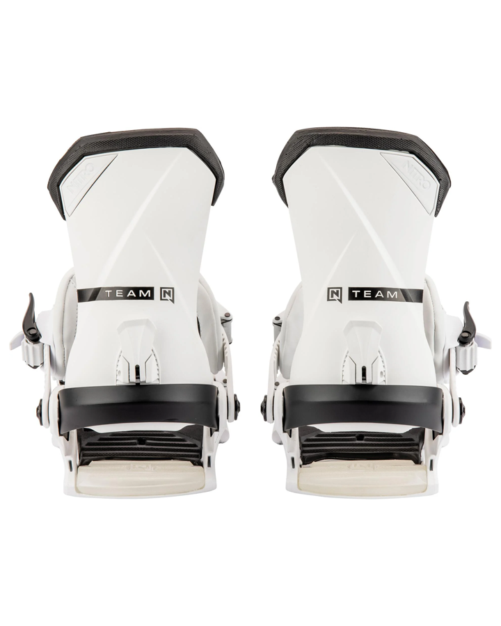 Nitro Team Snowboard Bindings - White - 2023