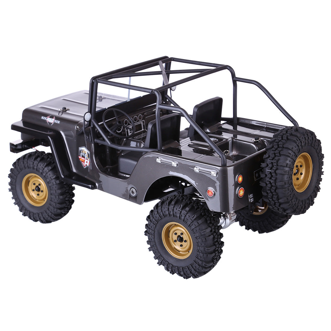 RGT 86010CJ 1/10 4WD RC Car All-terrain Off-road Vehicle Rock Crawler Climbing Vehicle  - RTR