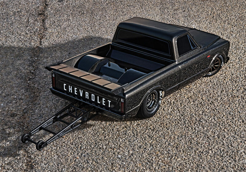Traxxas Drag Slash 1/10 2WD Brushless 1967 Chevy C10 Drag Racing Truck