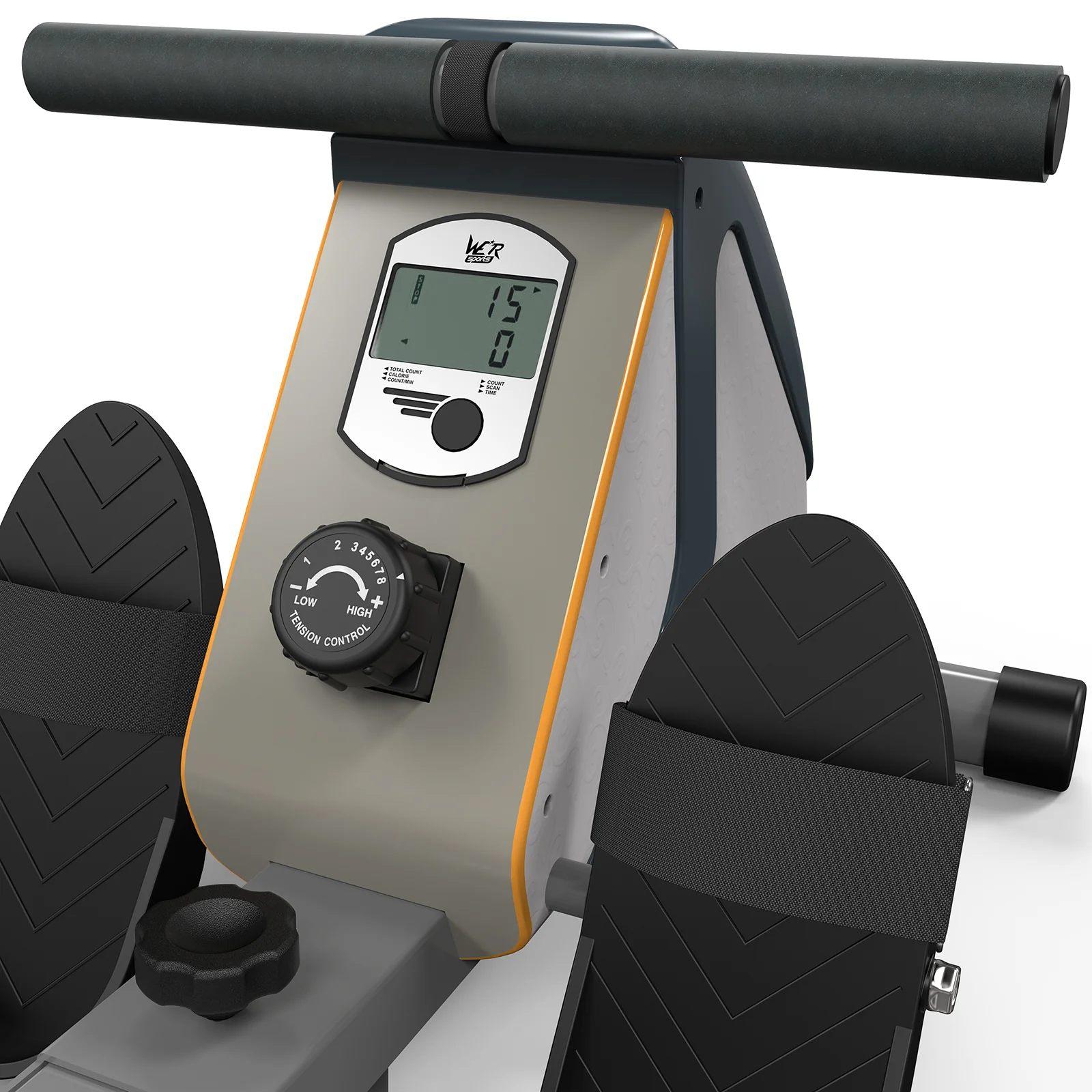 RevXtreme RowX 2 Magnetic Rowing Machine WHITE-SILVER