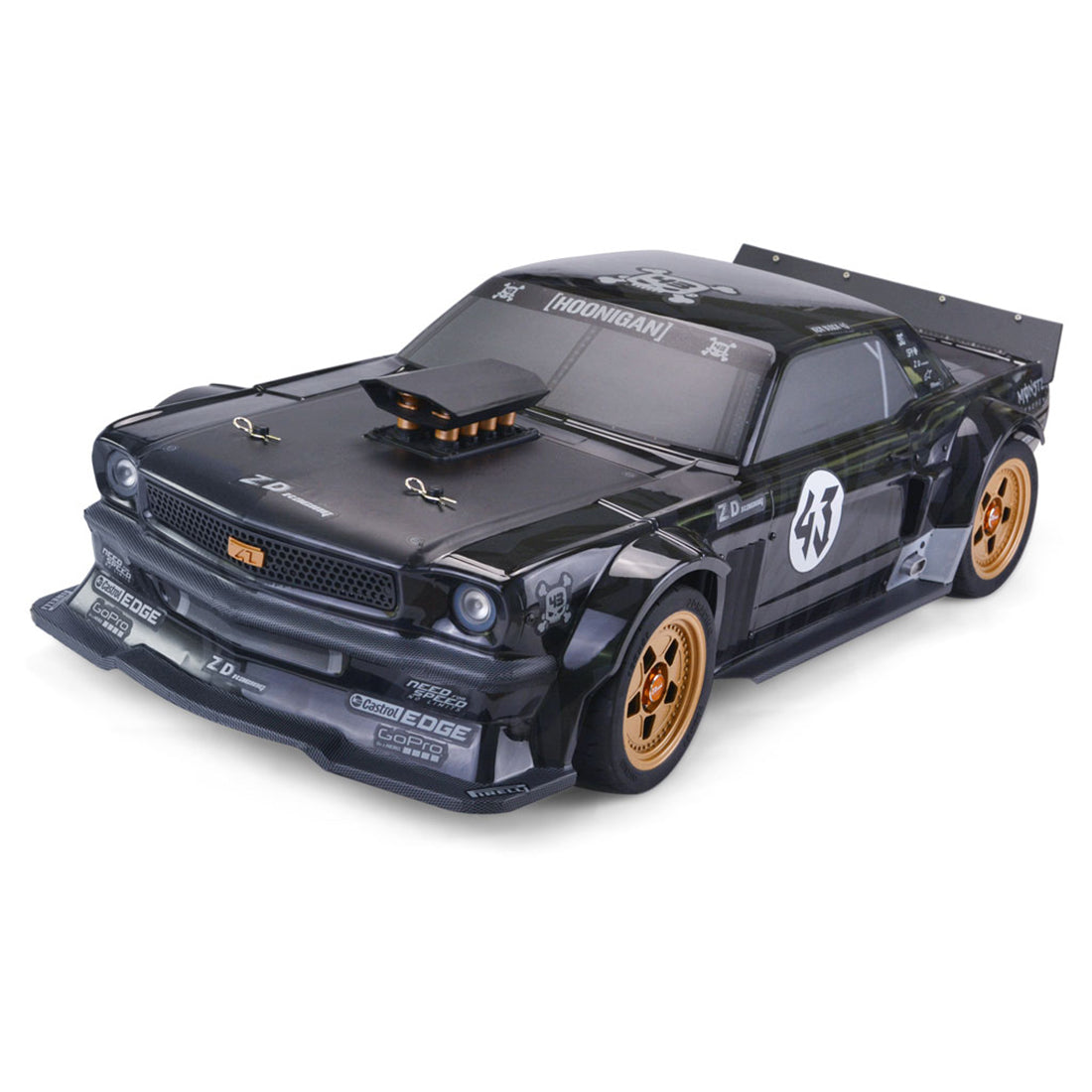 ZD Racing EX-07 1/7 4WD 130km/h Electric Simulation Supercar Drift Car Toy- KIT Version