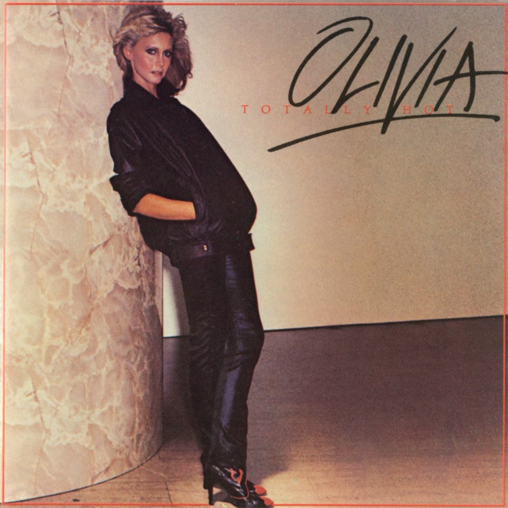 Olivia Newton-John - Totally Hot Exclusive Limited Neon Coral Red Color Vinyl LP