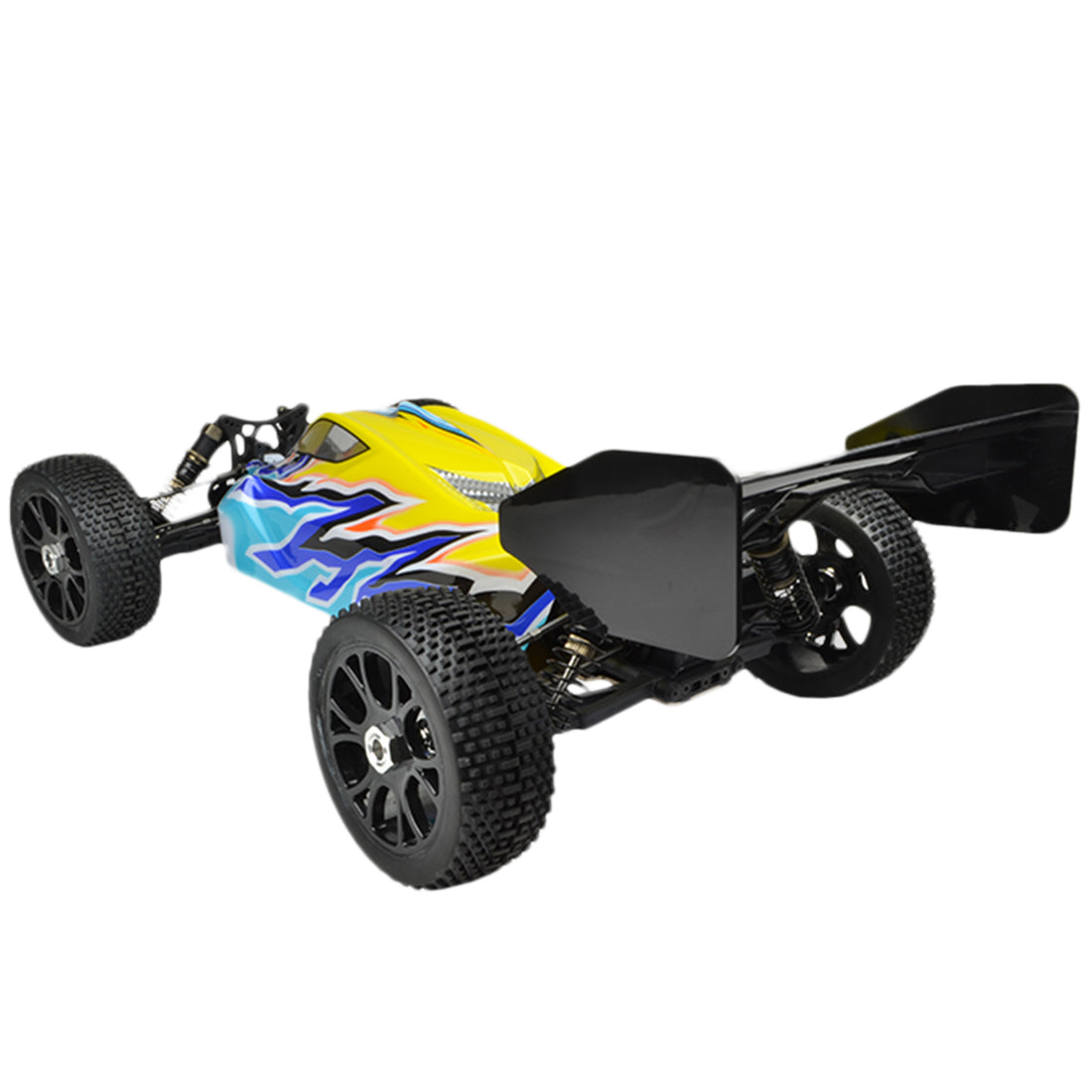 VRX RH816 1/8 Scale 4WD Brushless RTR Off-road Buggy High Speed 2.4GHz RC Car (with 60A ESC, 3650 Motor) - R0236 Yellow Blue