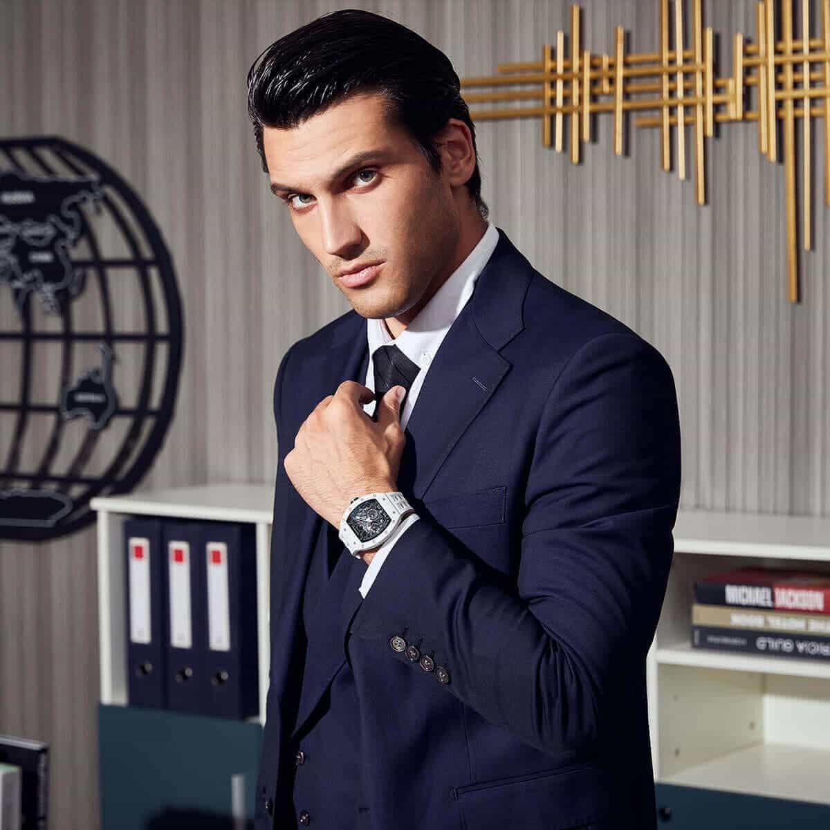 🔥Hot Sale Now🔥 Kinetic Energy Display Automatic Watch TB8212C