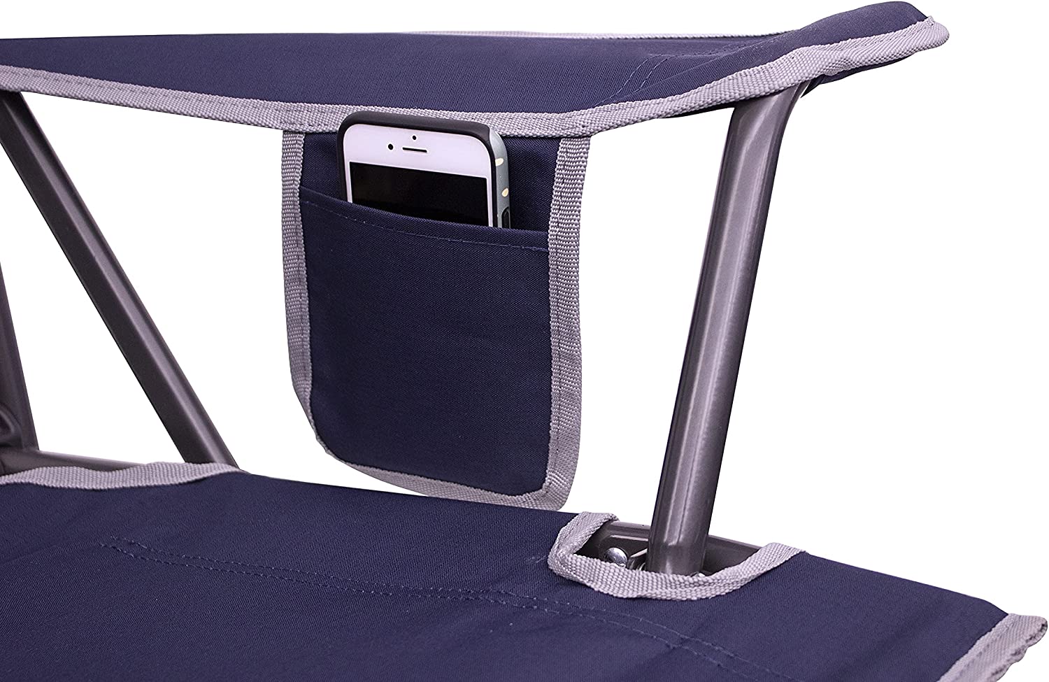 Outdoor Freestyle Rocker Portable Rocking Chair & Outdoor Camping Chair, ergonomic Nylon, Indigo Blue