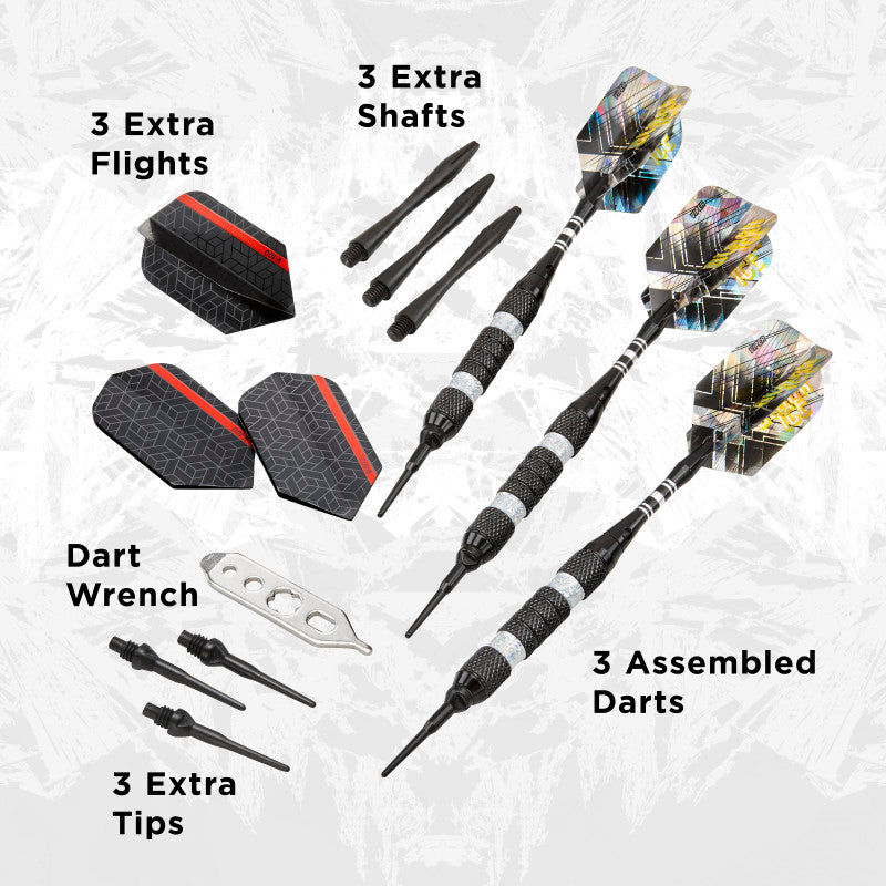 Viper Black Ice Silver Soft Tip Darts
