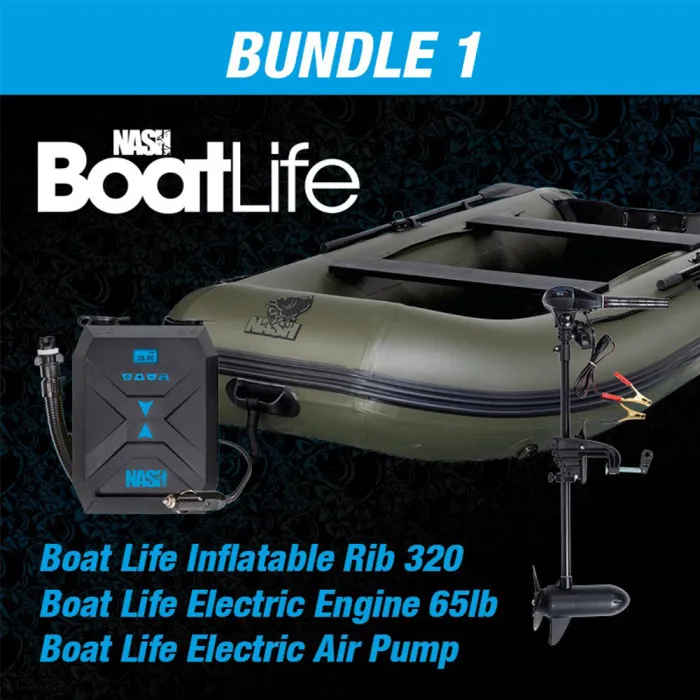 Nash Boat Life Inflatable RIB 320 Bundle