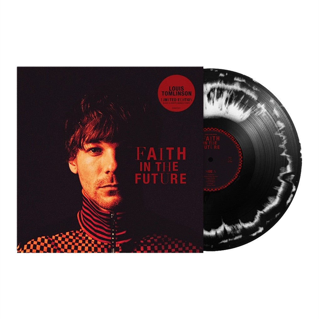 Louis Tomlinson - Faith In The Future Exclusive Limited Edition Black/White Marble Color Vinyl LP Record