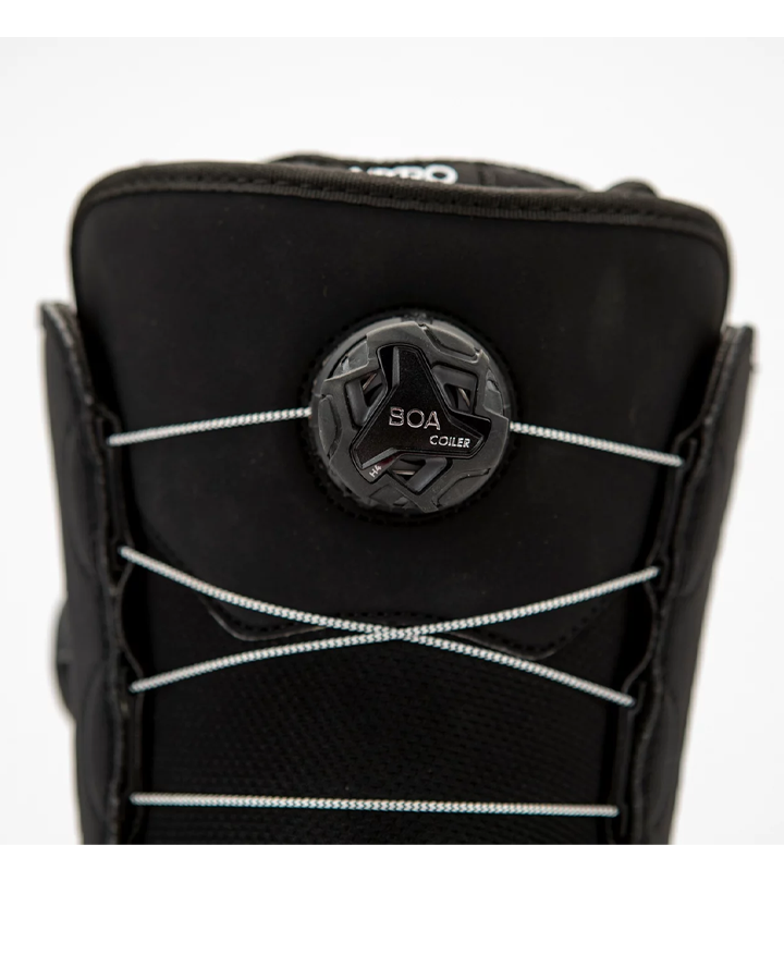 Nitro Club BOA Snowboard Boots - Black/White - 2023