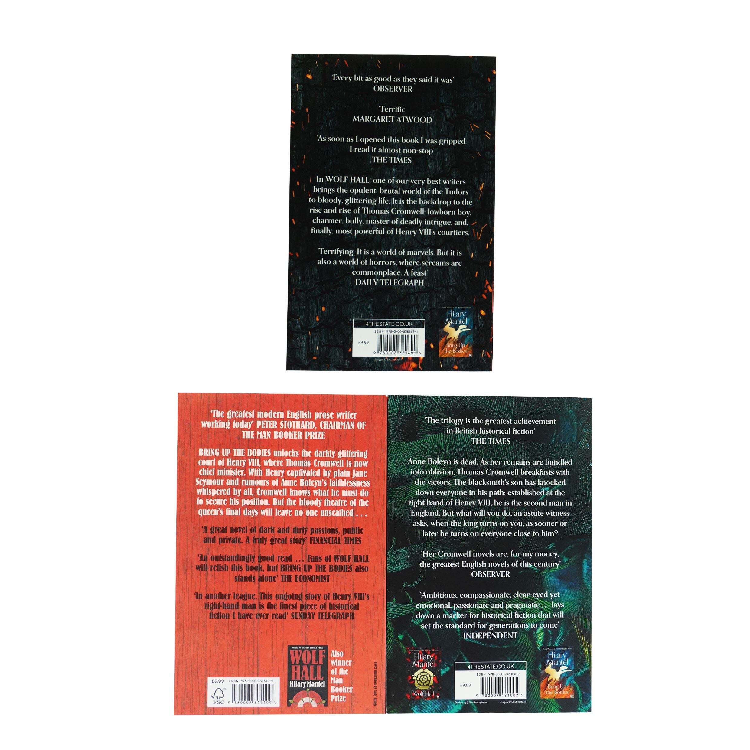 Thomas Cromwell Trilogy By Hilary Mantel 3 Books Collection Set - Fiction - Paperback