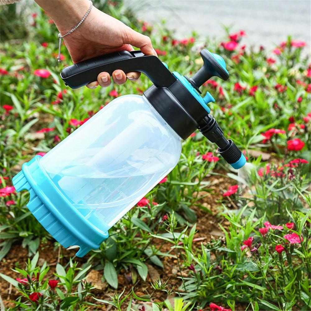 2L Gardening Pressure Water Spray Bottle Portable Garden Irrigation