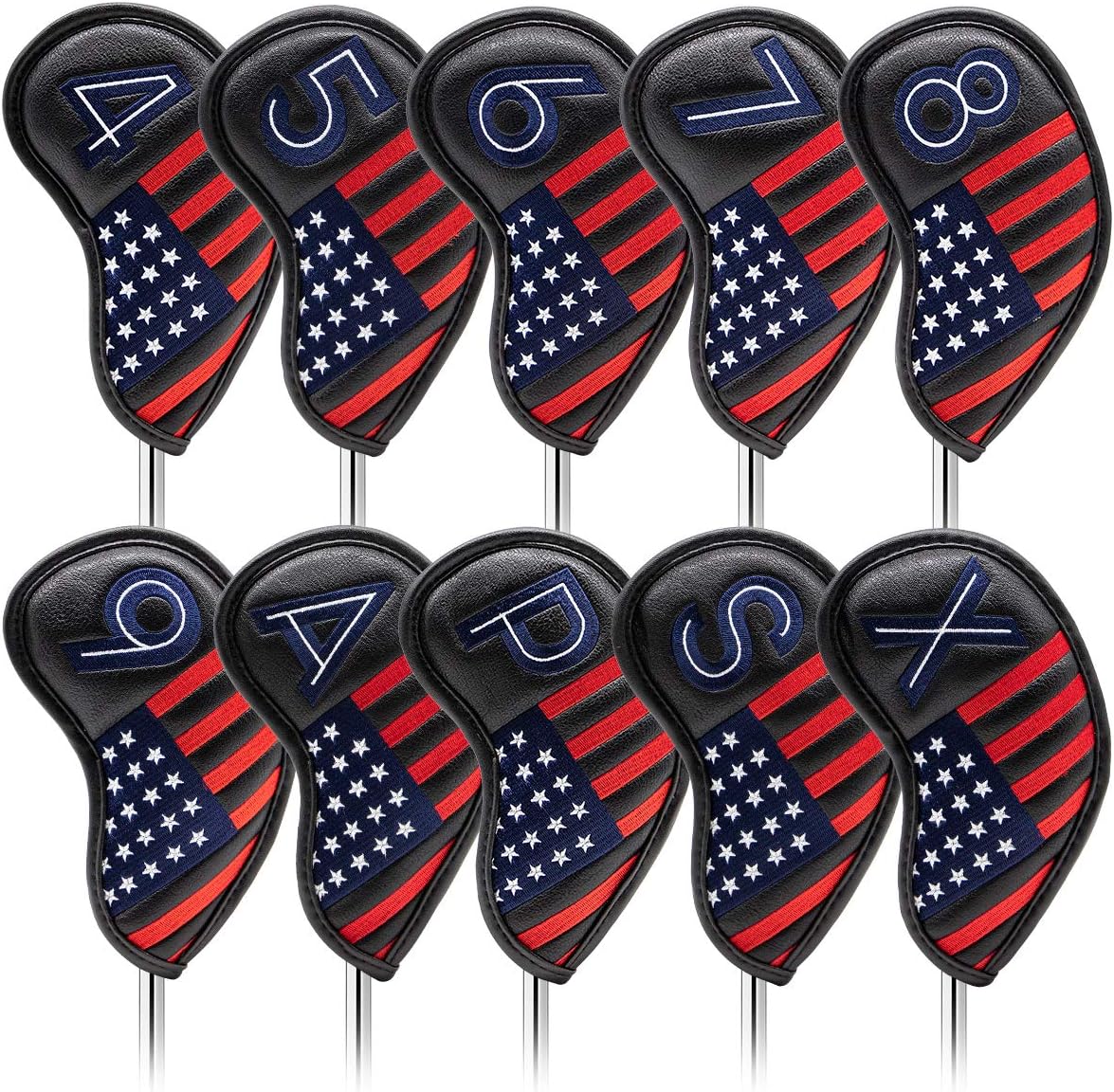 Golf Iron Head Covers Set Iron Headcover