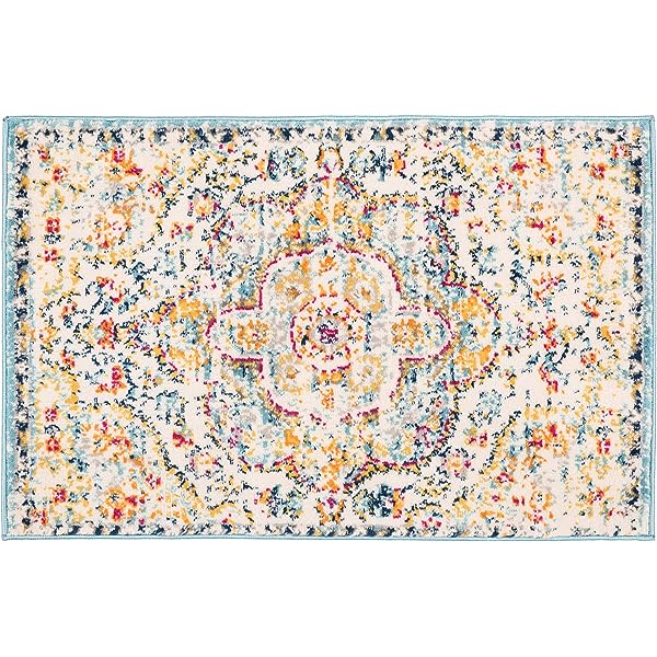 Rugshop Vintage Distressed Bohemian Area 5' x 7' Multi 5' x 7' Multi Color