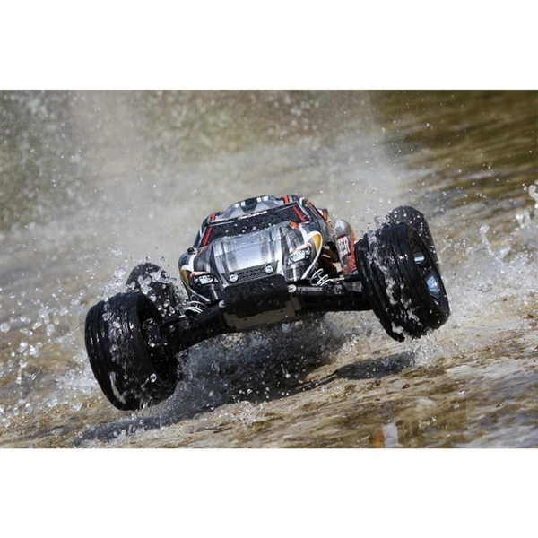 Traxxas Rustler VXL Brushless RTR RC Truck 70+MPH LiPo Combo