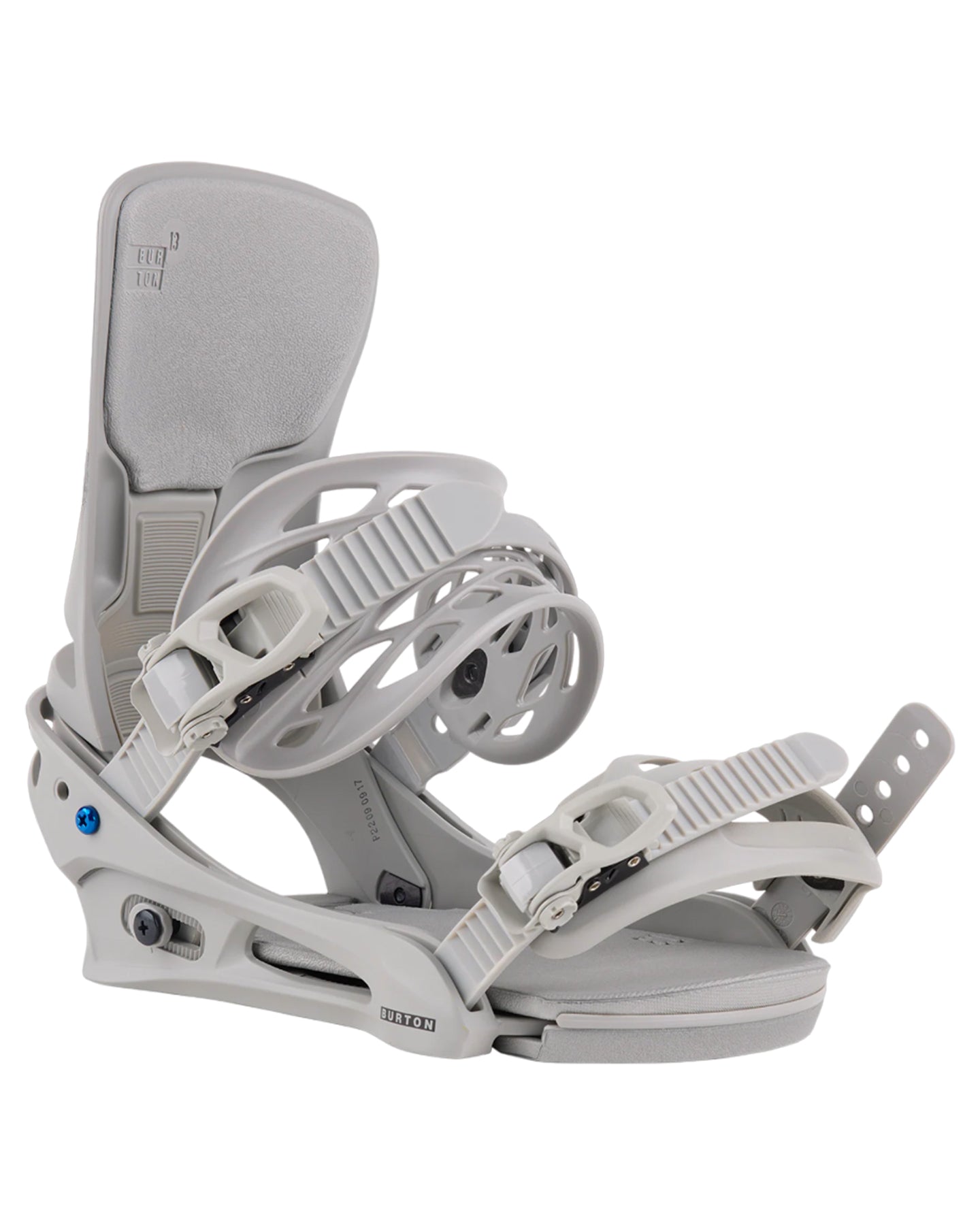 Burton Men's Cartel X Re:Flex Snowboard Bindings - Gray / Logo - 2024