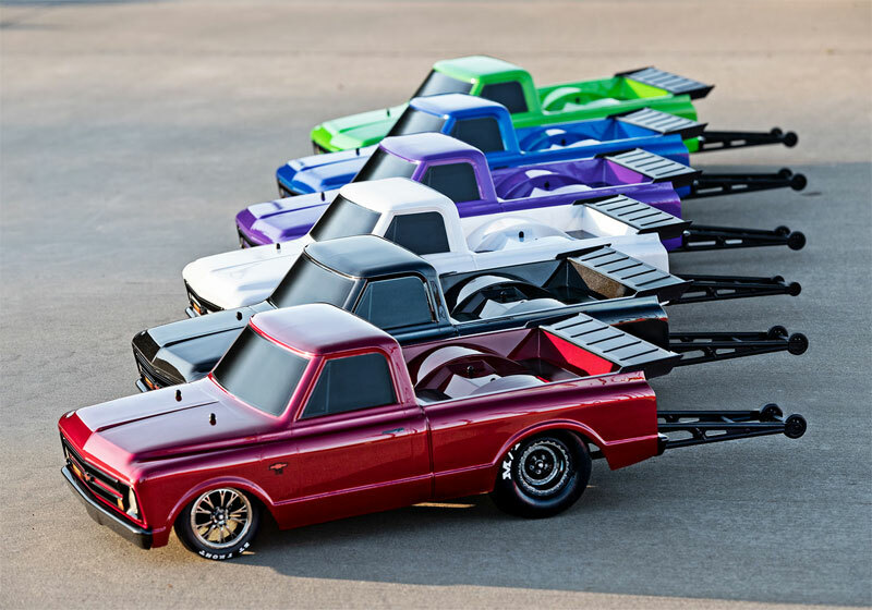 Traxxas Drag Slash 1/10 2WD Brushless 1967 Chevy C10 Drag Racing Truck
