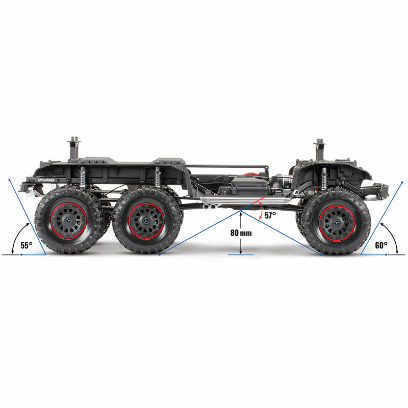 Traxxas TRX-6 Mercedes-Benz G63 6x6 Scale & Trail RTR RC Crawler