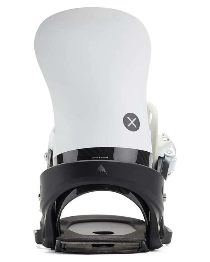 Burton X EST Snowboard Bindings - White/Black - 2022 (L)
