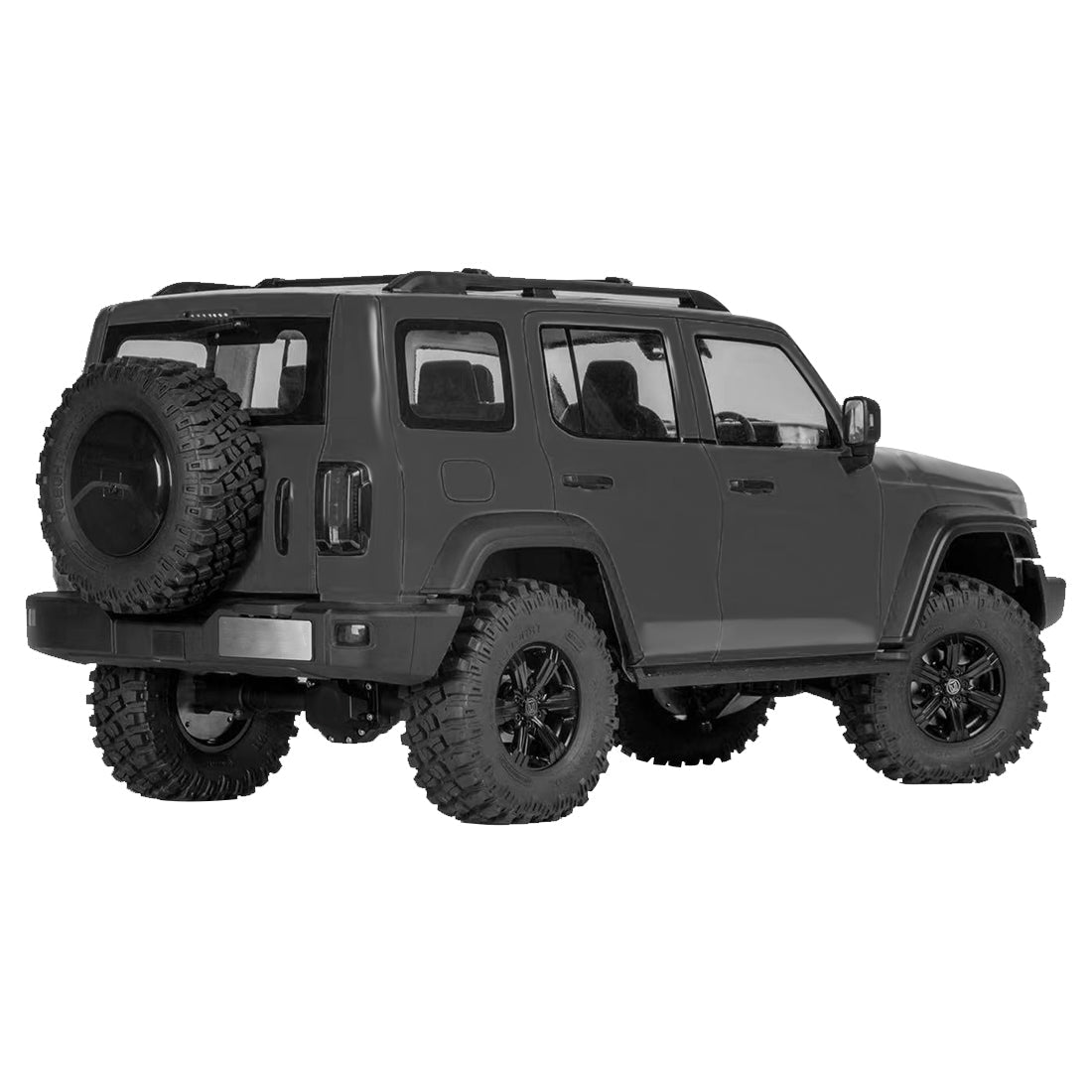 TRACTION HOBBY 1/8 TANK 300 RC Car Timesharing Four-Wheel Drive Two-gear Two-speed Electric RC Simulated Off-road Crawler Model Car RTR