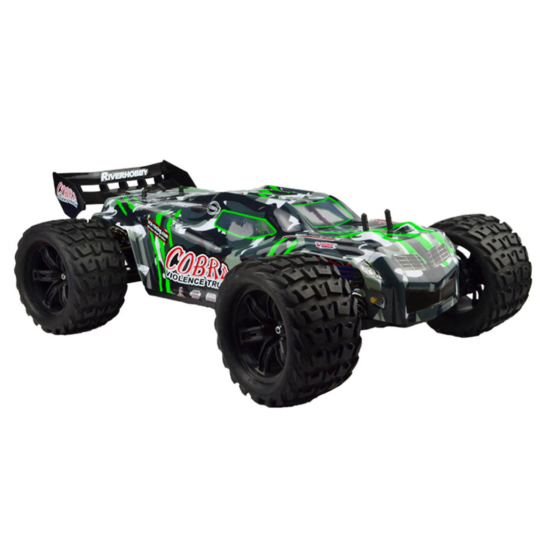 VRX RH818 1/8 Scale 4WD Brushless Off-road Racing Truck High Speed 2.4G RC Car with 60A ESC and 3660 Motor - R0249 RTR Version