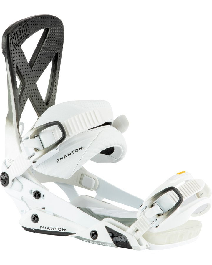 Nitro Phantom Snowboard Bindings - Black White - 2022