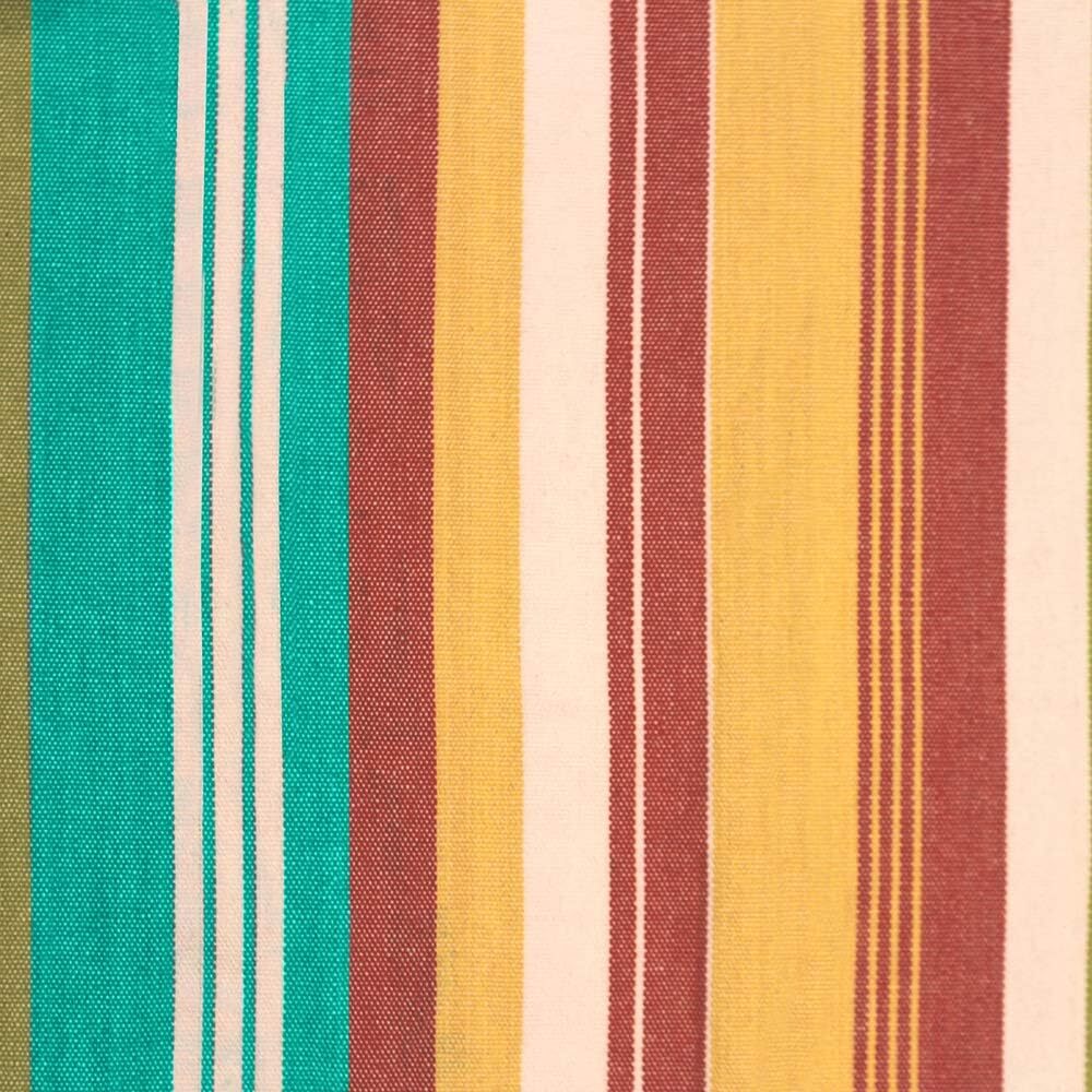 Double Cotton Hammock with Space Saving Steel Stand, Tropical (450 lb Capacity - Premium Carry Bag Included)