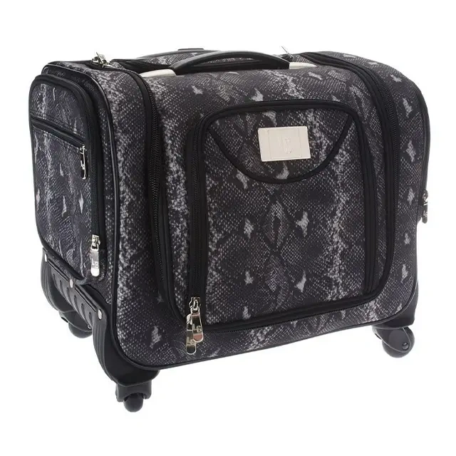 💥QVC-Last Day BUY 2 SAVE 30%💥Weekender Bag with Set of 2 Snap-In Toiletry Case