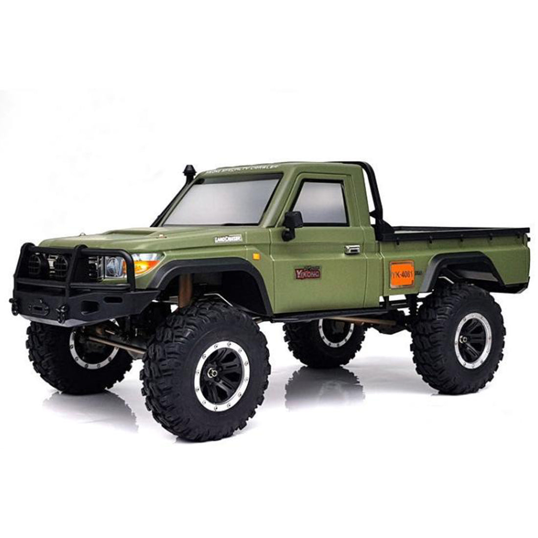 YK 4081PRO 1/8 2.4G 6CH 4WD Off-road Vehicle RC Pickup Truck Professional Crawler Car