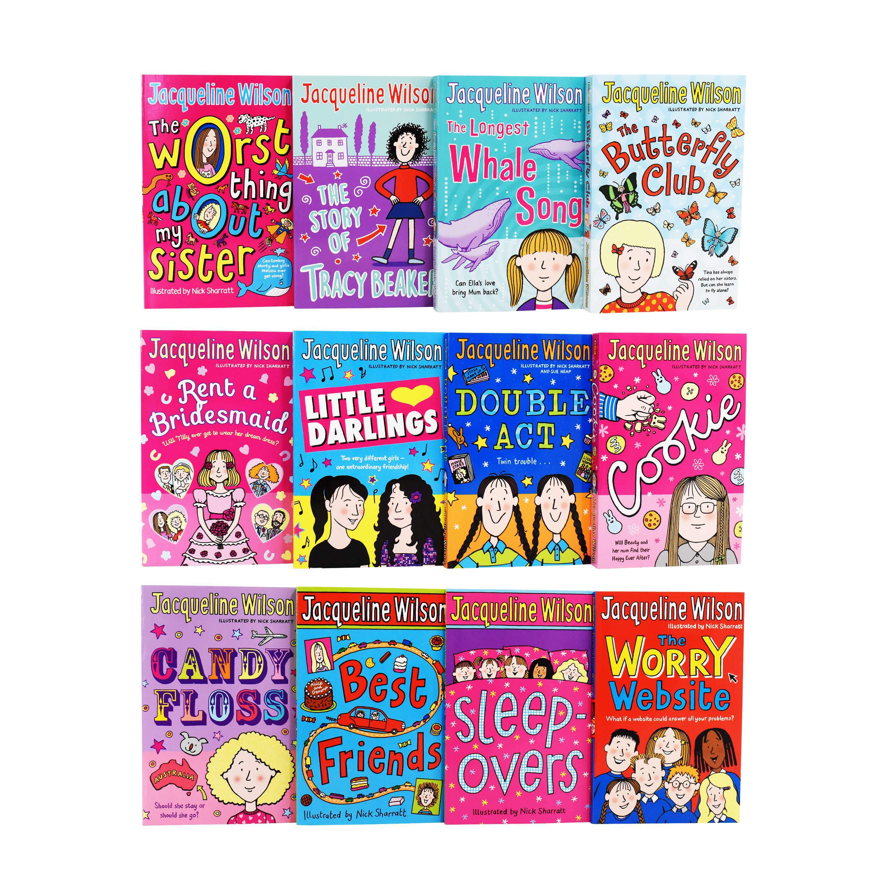 Jacqueline Wilson 21 Books Collection Set - Ages 9-14 - Paperback