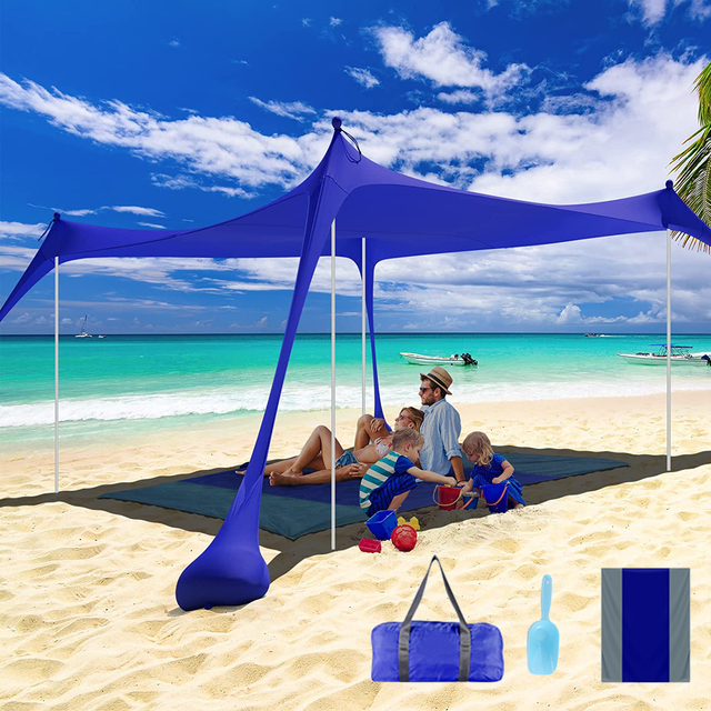 🔥Hot Sale Now🔥Large Beach Tent Sunshade UPF50+