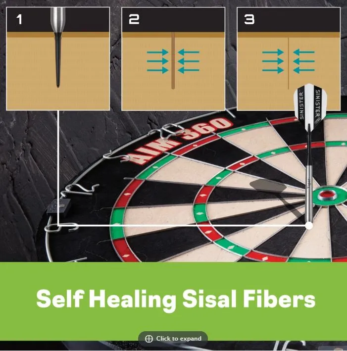 Viper AIM 360 Sisal Dartboard