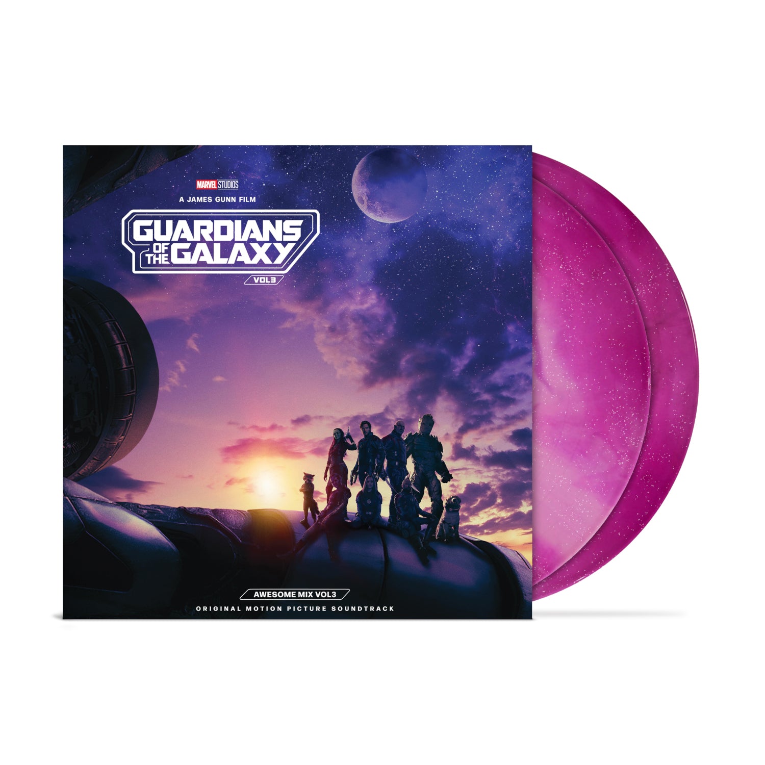 Guardians of The Galaxy Vol. 3 Exclusive Galaxy Stardust Vinyl 2x LP