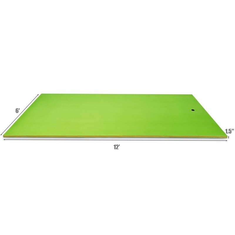12' x 6' 3 Layer Tear-Resistant XPE Foam Floating Water Pad
